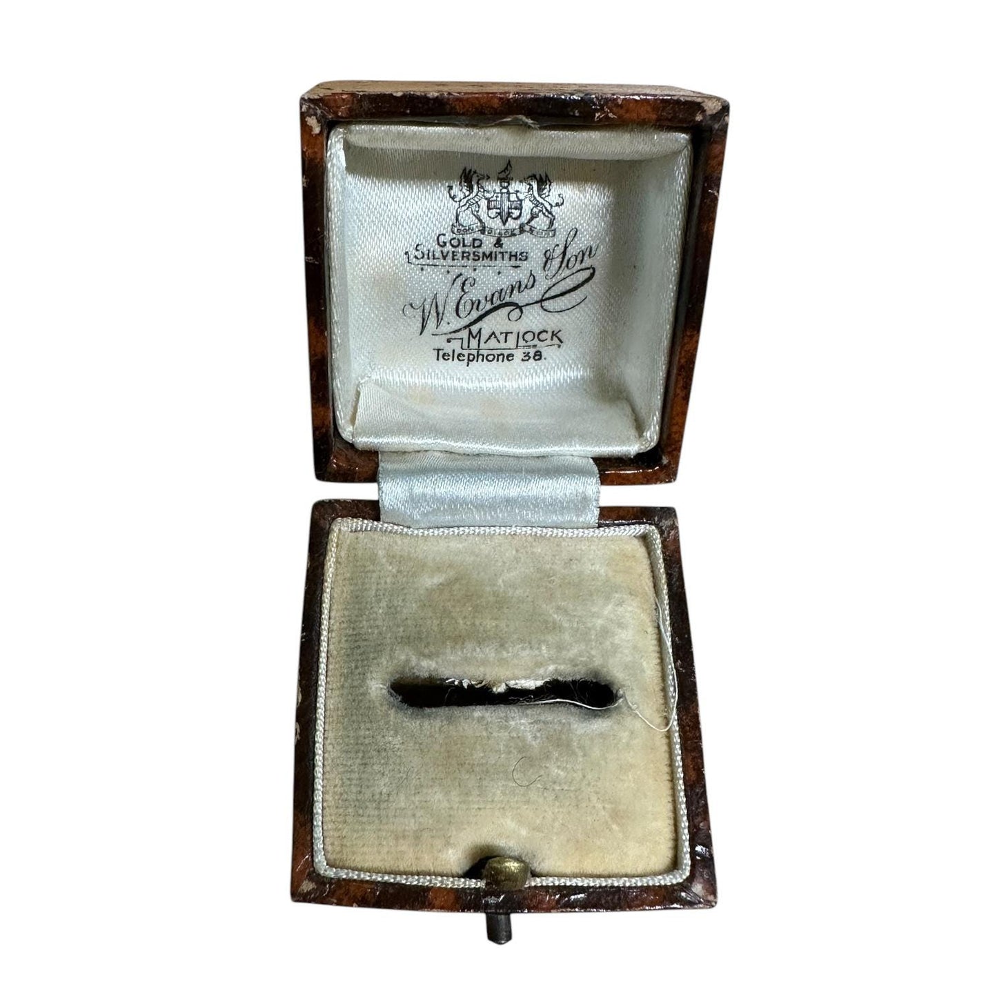 Collection of 5 x Antique & Vintage ring presentation boxes