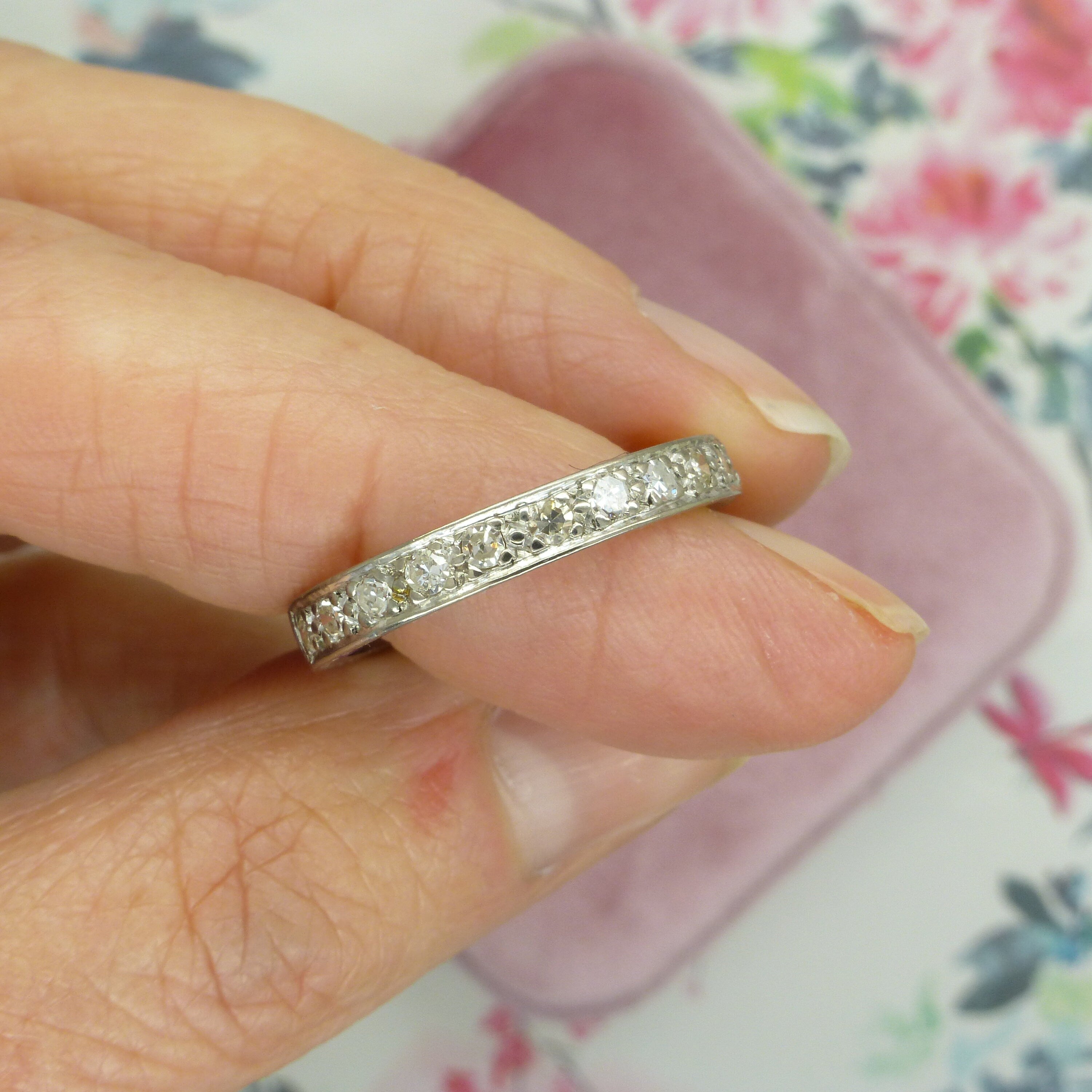 Fenton - Eternity, Diamond, 18kt White Gold - Wedding Ring